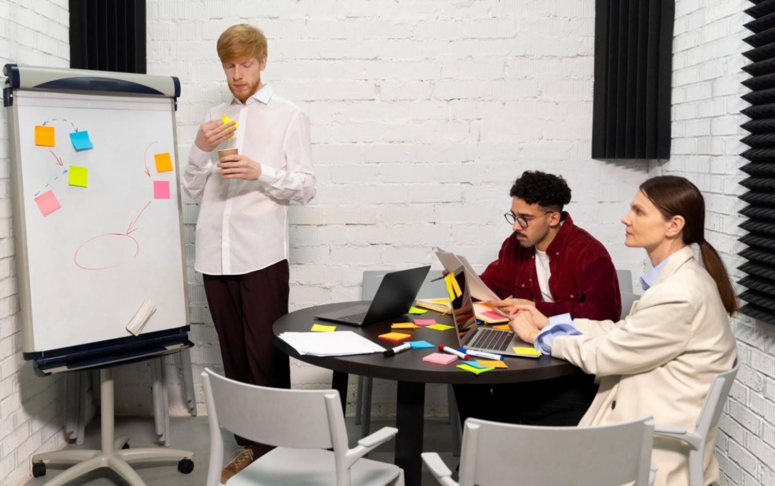 Professional training environment for business automation